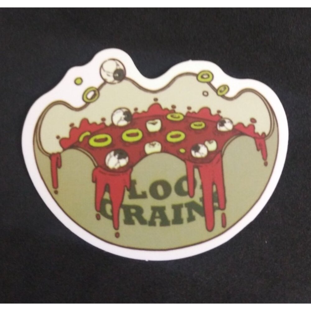 10/$10 Bloody Grains Bowl Of Soup Sticker 1.75" x 2.18" (H)